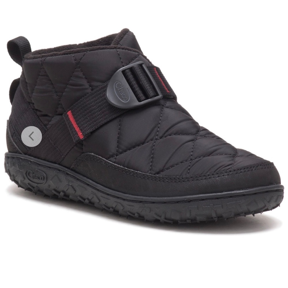 Chaco Black Ramble Puff Slipper Shoe Bootie Size 8